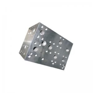 Cheap 16UNF Hydraulic Bar Manifold Blocks Precision Components for sale
