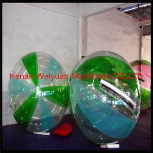 China 2m Human Sized Hamster Ball Colorful , Inflatable Water Ball TPU/PVC Material for Sale on sale