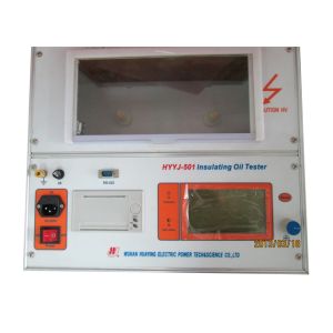 IEC60156 100KV Transformer Oil Testing Equipment With RS232 Port ISO Approve