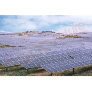 1000V One Axis Solar PV Tracker Flat Single Axis Solar Tracker