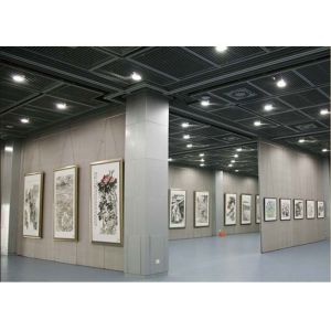 Operable Exhibition Partition Walls Room Dividers Precise Welding