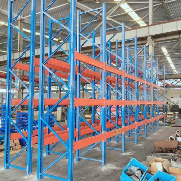 Customized Supermarket Shelves Pallet Shelving Storage Solutions