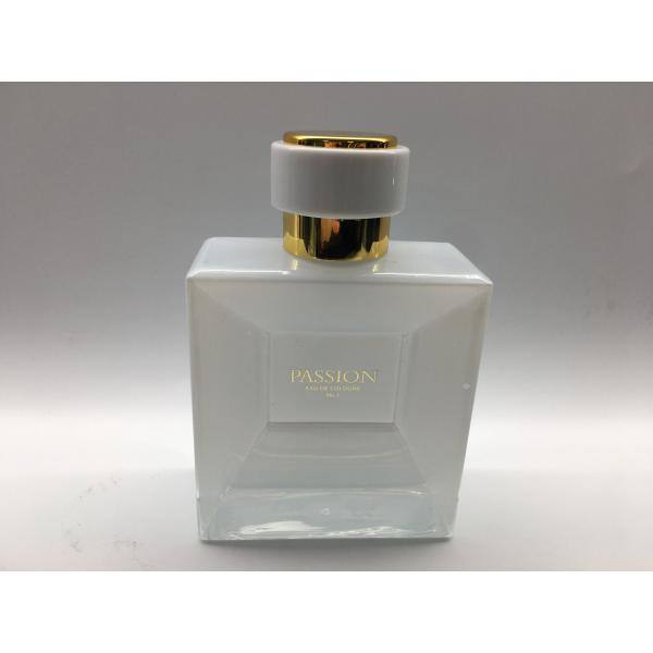 Quality Atomizer Cap Empty Perfume Bottle 100ml SGS Square Glass Perfume Bottle wholesale