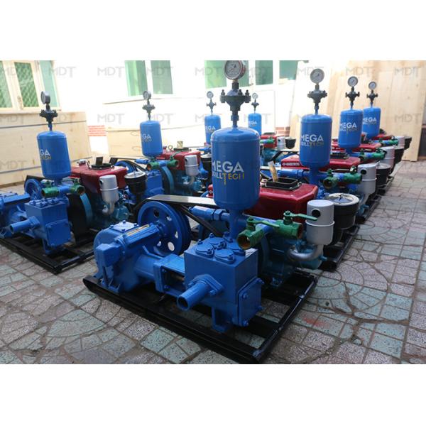Quality 85mm Stoke Single Piston Mud Pump Oil Rig For Soil Investigation wholesale