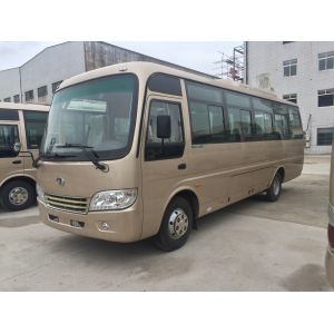 Cheap Long Wheelbase ABS 2017 Star Minibus With Free Parts , Front - Mounted Engine Position for sale