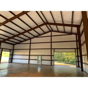 Customizable Steel Frame Warehouse with Strong C-Section and Z-Section Purlin