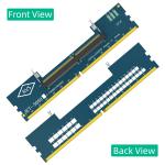 Laptop DDR5 RAM to SO DDR5 U-DIMM Desktop Adapter Card, Memory Tester SO DDR5 to