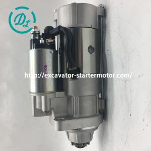 EexcavaStart 12V 2.7KW Excavator Starter Motor D24-C3 DX60-9C OEM 300516-00034A