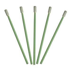 China Critical Environments Cleanroom Consumables Foam Tip Applicator Knitted Polyester on sale China Critical Environments Cleanroom Consumables Foam Tip Applicator Knitted Polyester on sale