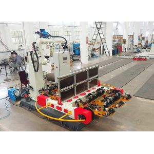 Auto Robotic Welding Systems Station For Aluminum Tray / Aluminum Pallet Welding
