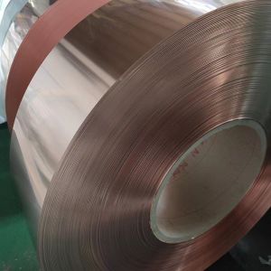 China 50x5mm Copper Metal Roll H62 H65 H68 Copper Sheet Roll 0.16mm 0.18mm on sale