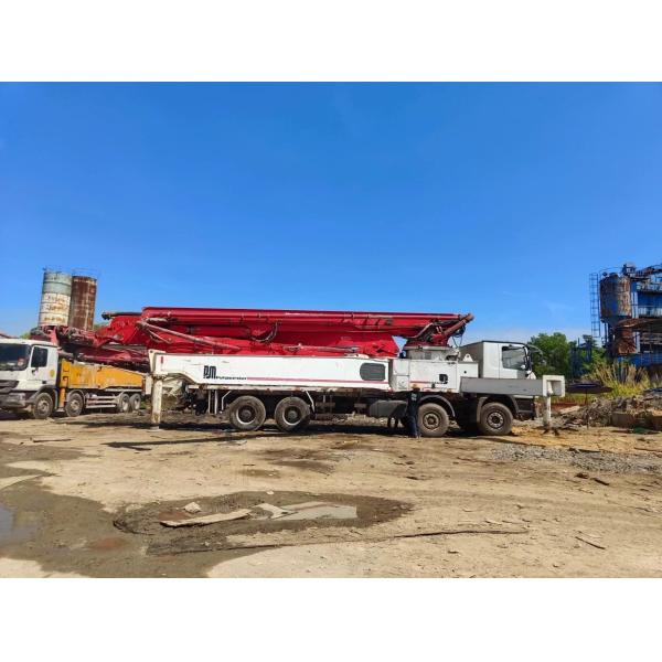 Refurbished Putzmeister Concrete Pump 38m 46m 49m 56m with Benz Chassis and