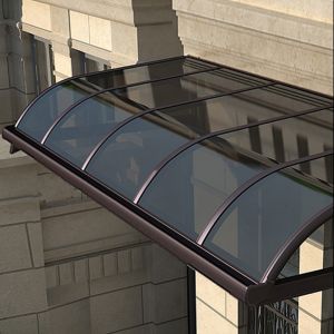 Custermized Black White Gray PC Coated Impact Resistant Multiple Sizes Aluminum