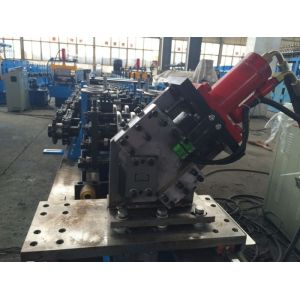Manual / Hydraulic Ceiling Roll Forming Machine , Steel Frame Roll Forming