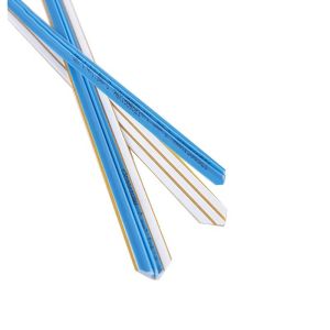 Graphic Blue white yellow Plastic based Creasing Matrix Adhesive Creasing