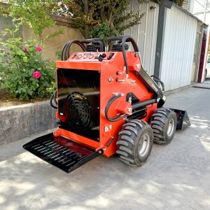 Free Shipping Operating Weight 380kg 23Hp 27HP Mini Tracked Skid Steer Loader