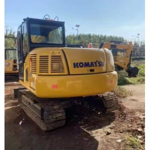 Used Crawler Excavator Multi Function Japan Komatsu 70 7 Tons Digger Excellent