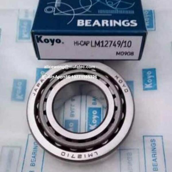 Automotive Differential Bearings LM12749/10 Taper Roller Bearings 22.098x45