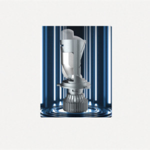 Quality Double Ball Bearing Fan LED Car Headlights 35w / Bulb 800 Million Hours wholesale