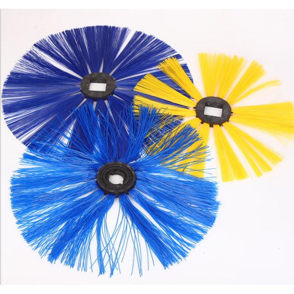 8mm Pin Guardrail Cleaning Wafer Brush Sweeper Roller Brush