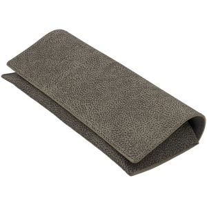 Grey Leopard Print OEM ODM PU Leather Glasses Case