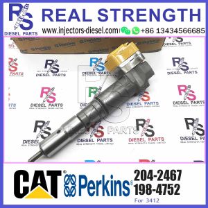 Real Fuel Injector Assembly 204-2467 204-2467 For CAT Engine 3412 Series