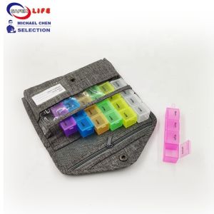 7 days pill box pill holder pill tablet holder 21 times pill container weekly
