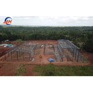 Sliding Door Prefabricated Light Steel Structure Building for Galvanized