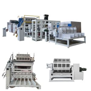 Big Capacity Waste Paper Material Automatic Paper Pulp Molding Egg Tray Machine