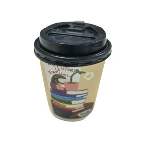 4oz 12 oz Recyclable Paper Cups And Bowls For Hot Coffee Customized