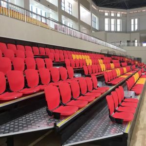 China 480 cm * 552 cm * 780 cm Retractable Bleacher Seating with 2 Years Warranty and 10 Years Use Life for Concert Halls and Venues on sale