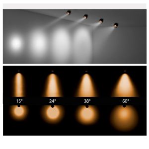 Single Colour MR16 Spotlight Module Ra90 Commercial Lighting Heat Sink