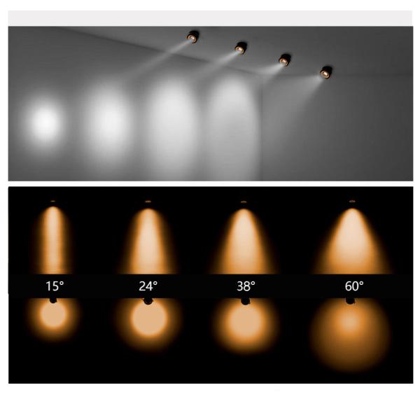 MR16 LED Module Single Colour Heat Sink For Commercial Lighting