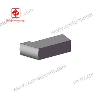 CNC Grooving Insert with CVD Coating LFG4.5-V120N HYZ09, Suitable for Machining