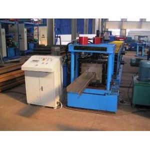 PLC Control Z Purlin Roll Former Machine For 0.5 - 3 mm Thickness Material