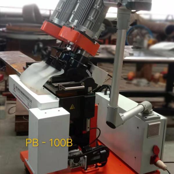 Automatic Walking Milling Steel Plate Beveling Machine With Double Cutter Head
