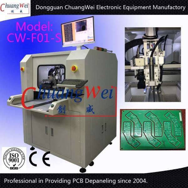 CNC Router PCB Depaneling Machine with 0.01mm Positioning Accuracy Inline or