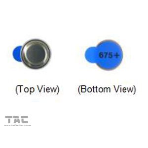 A675 PR44 1.4V 620mAh Zinc Air Battery Lithium Coin Cell Battery With Blue Tab