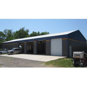 white Modular Prefab Building Construction Structure Workshop pre engineered