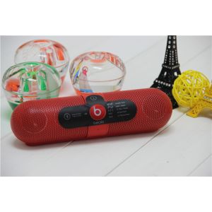 New Beats Pill 2.0 Red Portable Bluetooth Speaker with Built-in Mic Beats New