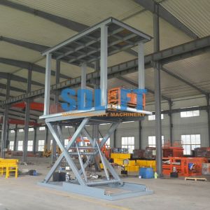 Remote 3000mm/min Mechanical Double Deck Car Parking System