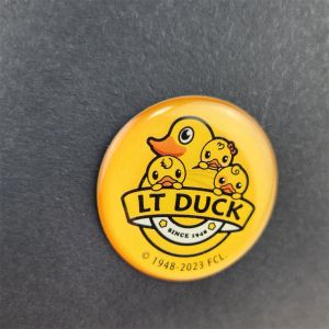 Cheap Yellow Customized Epoxy Stickers Branding Quality Vinyl Stickers for sale