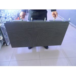 Hanging outdoor IP65 P6 LED Information Display Module , Cast Aluminum Cabinet