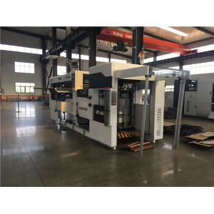 Professional Flat Carton Die Cutting Creasing Machine 4200 Sheets / H Working