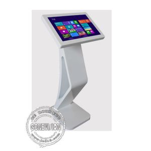 Cheap 21.5&quot; 10points PCAP touch screen table kiosk windows 10 interactive totem 1920*1080 full hd wifi digital signage for sale