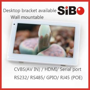 Cheap Q896 7&quot; Wall Mount Panel PC Support SIP Intercom For Home Automation for sale