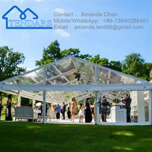 Aluminum Alloy Clear Pvc Cover Decorative Lining Marquee Party Tents Event Tent