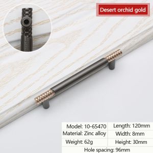 Table Bedroom Decorative Pull Handle Modern Gold Dressing