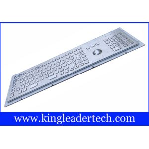 Industrial Kiosk Computer Metal Keyboard With Panel Mount Function Keys