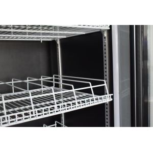 Weight KG 95-160kg Glass Wine Display Cooler with Double Doors and Air Cooling